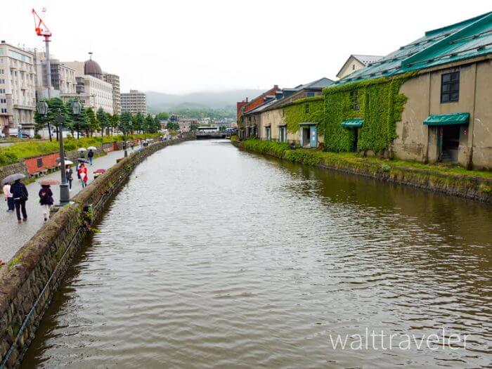 北海道日帰り旅行　小樽運河