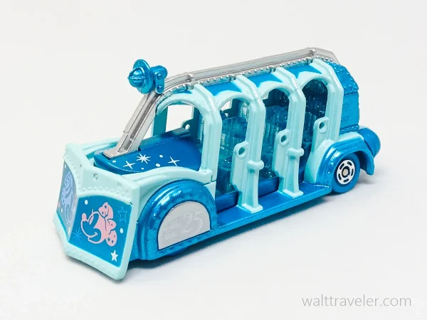 東京ディズニーシー25周年限定トミカ（センター・オブ・ジ・アースの地底走行車）の車体