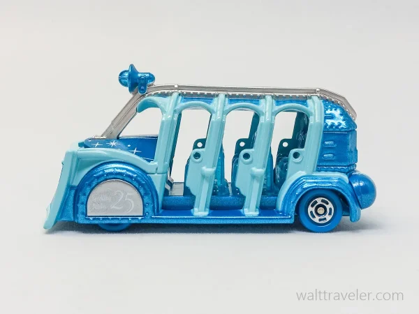東京ディズニーシー25周年限定トミカ（センター・オブ・ジ・アースの地底走行車）の車体